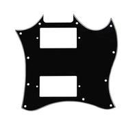 LatoYard Pickguard intégral pour guitare électrique Epiphone SG G-310 Noir