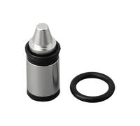 LatoYard Piston de levier de frein à disque hydraulique en alliage | Kit de réparation pour VTT, pièce de rechange argentée avec joint torique pour réparer les freins qui fuient