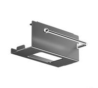 LatoYard Porte-serviettes sans perçage pour armoire de cuisine sous meuble de cuisine, support de rangement en acier au carbone avec placement réglable pour