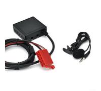 LatoYard Pour Mercedes W124 W140 W210 BE2210 BE1650 5.0 USB pour adaptateur SD AUX avec câble de 150 cm pour musique mains libres de voiture