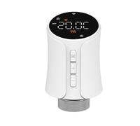LatoYard Programmable pour vanne thermostatique ZigBee pour radiateur Tuya, | Tuya for ZigBee TRV Thermostat programmable avec détection de fenêtre