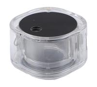 LatoYard Pulvérisateur électrique de grain de café 20 ml, atomiseur RDT antistatique avec base magnétique, brumisateur d'eau portable pour moudre les grains et préparer un expresso Transparent