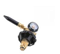 LatoYard Régulateur de pression d'hélium en laiton CGA580 et pour G5/8 | Régulateur d'hélium en laiton - Dispositifs de gonflage CGA580 pour filetage G5/8, contrôle de pression d'entrée de 1 à 200