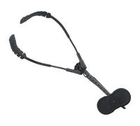 LatoYard Sangle de saxophone ergonomique à double épaule, harnais de cou réglable à 3 points pour saxophone alto, ténor soprano, équipement léger et antidérapant