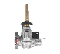 LatoYard Soupape de sécurité pour cuisinière à gaz Sabaf avec réducteur de pression, régulateur de gaz combustible en cuivre pour chauffe-eau et four multi-têtes, pièce de chauffage radiant compatible