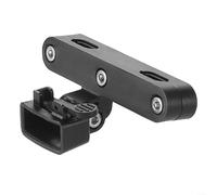 LatoYard Support de feu arrière de vélo ultra léger PC pour clignotant à distance sans fil 372 LED avec vis, 36 g