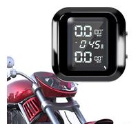 LatoYard Système d'alarme sans fil TPMS LCD de contrôle de pression des pneus et de température avec affichage en temps réel