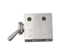 LatoYard TAC2-31V Vanne à bouton pneumatique à 2 positions 3 voies levier à