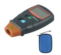 LatoYard Tachymètre numérique professionnel DT2234 C+ avec écran LCD à 5 chiffres pour mesure de vitesse sans contact (2,5-99999 tr/min)