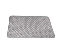 LatoYard Tapis de repassage épais et portable pour voyage, planche pliable en maille chauffante avec dos antidérapant pour vêtements et linge, 48 x 85 cm, taille (2)
