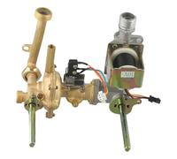 LatoYard Vanne de liaison d'eau et de gaz pour chauffe-eau à gaz 7-10 L 150 mm Assemblage en cuivre pour systèmes de chauffage radiant de 7 à 10 litres