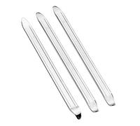 LATRAT Lot de 3 démonte-pneus argentés de 25 cm - Outil de démontage de pneu pour l'installation ou la réparation de vélos, motos, voitures