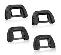 LATRAT Lot de 4 œilletons pour appareil photo, viseur oculaire pour Nikon D7000 D750 D610 D600 D300 D200 D100 D90 D80 D70 D70s