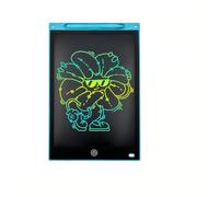 LATRAT Panneau d'écriture LCD coloré 12 pouces, tablette d'écriture LCD pour bébé, Conseil de peinture Jouets électroniques pour prendre des notes, cadeau pour enfants (Bleu, 12 Zoll)