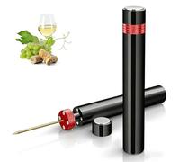 LATRAT Tire Bouchon, Tire Bouchon à Pression d'air 7s Cork Pops Out, Décapsuleur à Vin Rouge Outils Ouverture, Wine Opener Portable Accessoire, Vin Accessoire Professionnel Pompe à Bouteille
