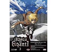 L' Attacco Dei Giganti #03 (Eps 10-13) (Limited Edition) (Blu-Ray+DVD) [Import]