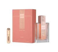 Lattafa Angham Second Song Eau de parfum pour femme 100 ml Parfum arabe longue durée avec vaporisateur à pompe Parfum sucré et addictif avec des notes de vanille, praline et musc (Angham Second