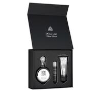 Lattafa - Coffret Fakhar Black - 100 ml + 12 ml + Gel douche 100 ml - Homme