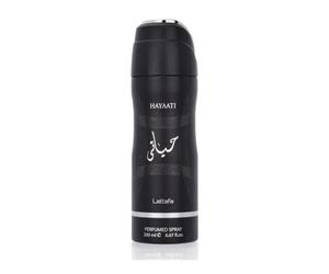 Lattafa Hayaati Parfumé Déodorant Spray for Unisexe, 6.67 Ounce/200 ml