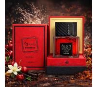 LATTAFA Khamrah Karaz Eau de Parfum 100ml - Parfum Oriental Gourmand, Cerise & Vanille LATTAFA KHAMRAH KARAZ EAU DE PARFUM 100MLLATTAFA Khamrah Karaz est un parfum oriental gourmand qui marie avec élé