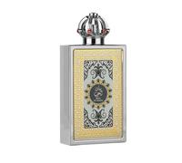 Lattafa King of Arabia - Eau de parfum de luxe - Motif couronne royale - Argenté/doré - 100 ml