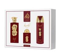 LATTAFA PRIDE ANSAAM GOLD 100ML+ 20ML EDP SPRAY + 200ML PARFUMÉ SPRAY CADEAU SET