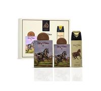 LATTAFA PRIDE ART OF NATURE ll 100ML+ 20ML EDP SPRAY + 200ML COFFRET CADEAU P...