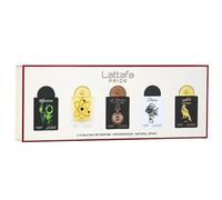 Lattafa Pride Coffret cadeau Eau de parfum N°1 (5 x 20 ml) | Coffret cadeau de luxe pour homme et femme | Parfums arabes durables | Mini vaporisateurs de voyage