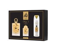 Lattafa Pride Tharwah Gold EDP 100 ml + EDP 20 ml + spray corps 200 ml