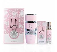 Lattafa Yara 2 Pièces Femme Eau de Parfum Spray + 0.34 Huile de Parfum Concentrée