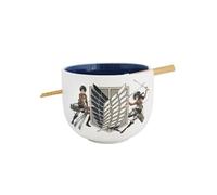 L'Attaque des Titans - Bol à ramen avec baguettes Survey Corps 414 ml