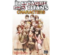 L'Attaque des Titans - Characters Guide Officiel - Hajime Isayama - Pika - broché - Manga