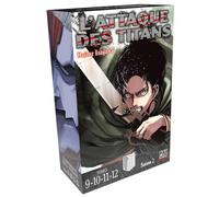 Hajime Isayama – L'Attaque des Titans – Coffret T09 à T12 – Pika Edition