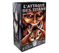 L'Attaque des Titans Coffret T31 à T34: Coffret 4 tomes