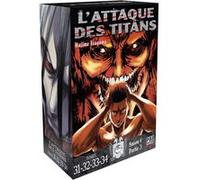 L'Attaque des Titans – Coffret T31 à T34 – 4 tomes – Pika Edition