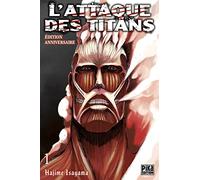 Hajime Isayama – L'Attaque des Titans T01 – Édition anniversaire – Broché – Pika
