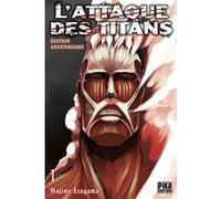 Hajime Isayama – L'Attaque des Titans T01 – Édition anniversaire – Broché – Pika