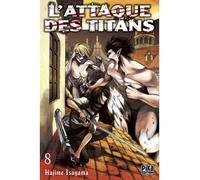 Hajime Isayama – L'Attaque des Titans tome 8 – broché – Manga – Pika Edition