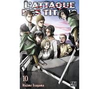 Hajime Isayama – L'Attaque des Titans – Tome 10 – Manga – Broché – Pika Édition