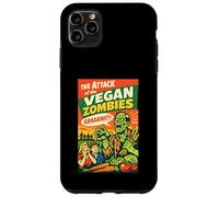 L'Attaque des Zombies végétaliens, Graaains, Horreur rétro Coque pour iPhone 11 Pro Max