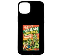 L'Attaque des Zombies végétaliens, Graaains, Horreur rétro Coque pour iPhone 15 Plus