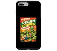 L'Attaque des Zombies végétaliens, Graaains, Horreur rétro Coque pour iPhone 7 Plus/8 Plus