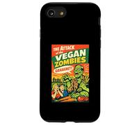 L'Attaque des Zombies végétaliens, Graaains, Horreur rétro Coque pour iPhone SE (2020) / 7/8