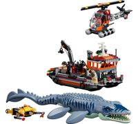 L'attaque du bateau par le mosasaure