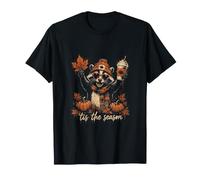 Latte à la Citrouille d'automne Skunk C'est la Saison T-Shirt