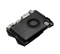 LattePanda Sigma x86 Mini ordinateur à carte unique, avec ventilateur intégré, compatible Windows/Linux, noir (16 Go de RAM, SN770 500 Go SSDAX211 WiFi 6E)