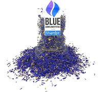 LattePowder Pétales de Bleuets Bleus Purs pour Lattes Maison, Mélanges de Thé, Sels de Bain, Cadeaux, Artisanat