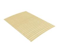 Lattes de Lit Remplacement 24 Lattes 120x200 cm Bois Peuplier Pliables Curvées