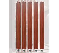 Lattes décoratives élégantes en bois de 75 cm, balustre de séparation pour escaliers et séparations, paravent élégant pour salles à manger et magasins de vêtements (1 pièce)