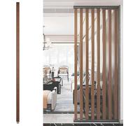 Lattes en bois pour claustra, séparateur de pièce autonome moderne pour entrée, restaurant, bureau, colonne décorative - 70 à 230 cm de haut